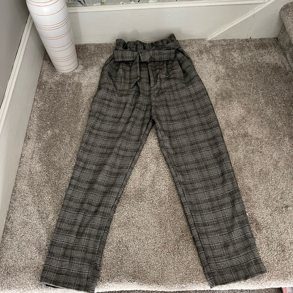 Paper Bag Dress Pants